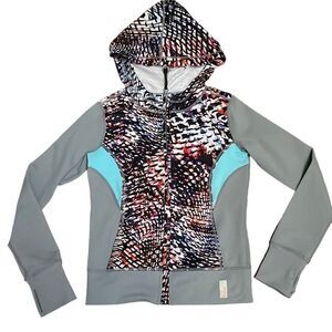 Nearly New Zella (Nordstrom) Girl Full Zip Hoodie Jacket - M (8-10)